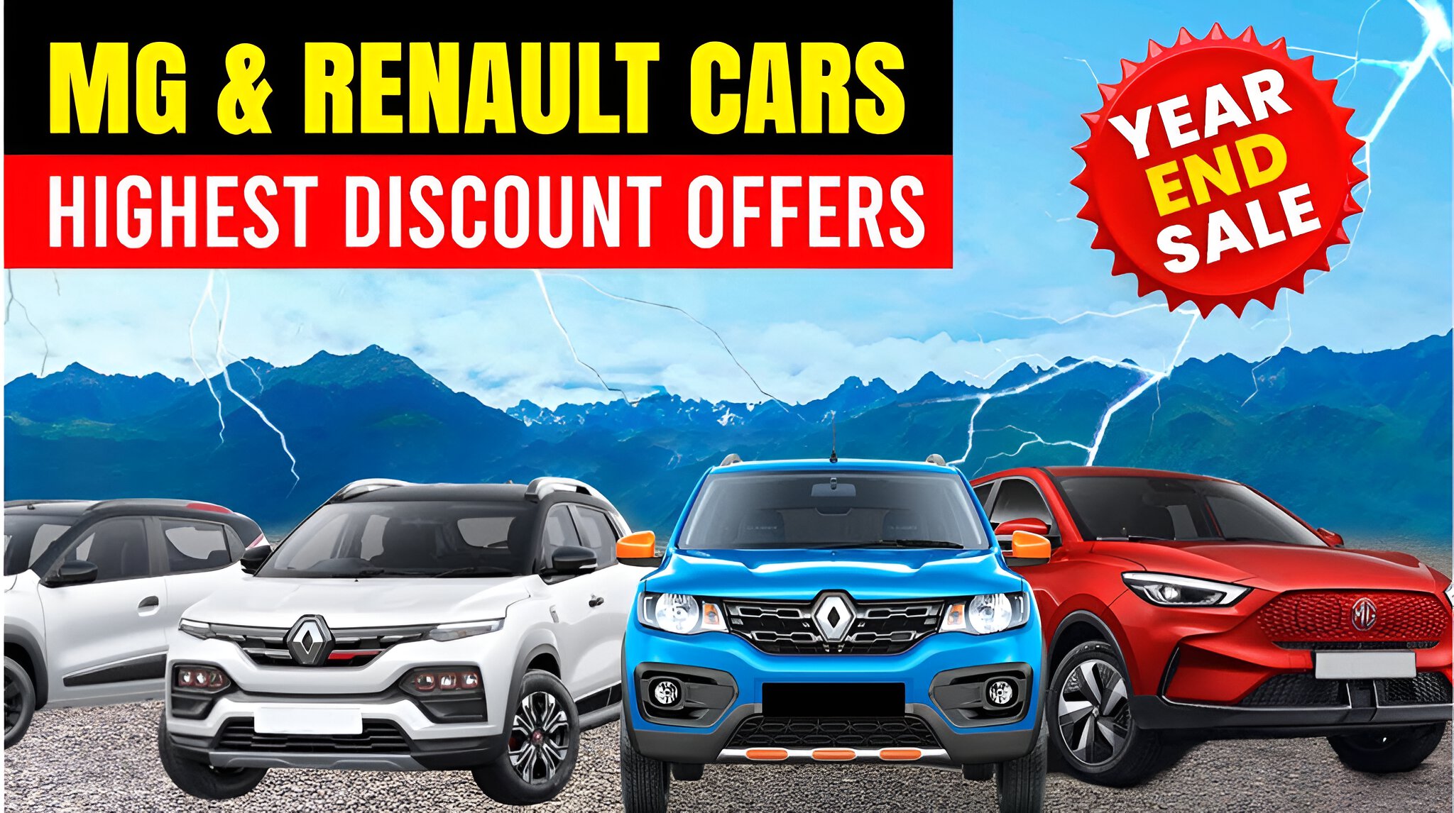 MG Hector or Astore at Zero Cost Down Payment